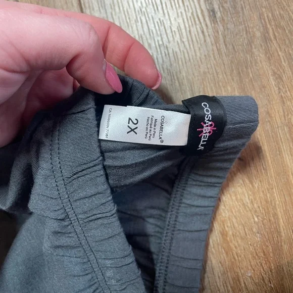 Cosabella Bella Relaxed Long Sleeve Top & Pants Pajama Set - Picture 12 of 14